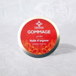 Gommage visage et corps à l'huile d'argan, 190 ml